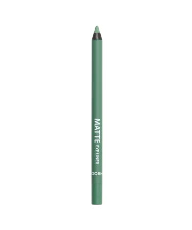 Gosh matte eyeliner in fresh green I creamy soft texture for simple application I high opacity ideal for smokey eyes i perfect to mascara i vegan & perfume -free i 011 alligator 011 alligator 1 piece (1 Pack)