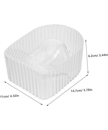 DRESSOOS Manicure Hand Soak Bowl Nail Art Accessory Nails Exfoliating Containers Nail Bowls Nail Salon Bowls Nail Art Bowls Nail Soak Bowl Manicure Tool Soaking Container Nail Art Soak Bowl - Buy Online on GoSupps.com