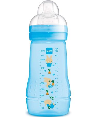 MAM 66357411 - Baby Bottle 270 ml for boys blue