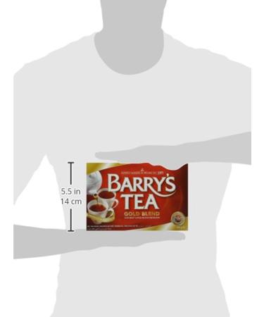 Barry's Tea Gold Blend Tea Bags (80 Bags) - Buy Online on GoSupps.com