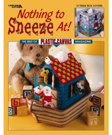 Nothing to Sneeze At: Tissue Box Cover Plastic Canvas (Leisure Arts)