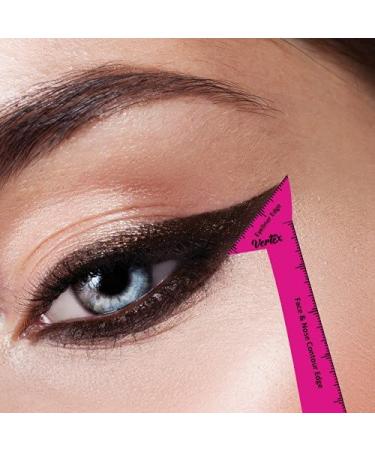 Reusable Eyeliner Stencils Set - Waterproof Gel & Liquid Makeup for Winged Tips, Beginners & Eyeshadow Application - Buy Online on GoSupps.com
