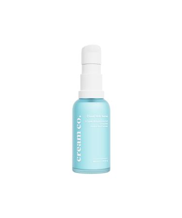 cream co. Cloud Milk Skin Repair Serum for All Skin Types Renewing Skin Serum Hyaluronic Acid Skin Serum Vegan Paraben-Free Anti Aging Serum Soothes the Skin