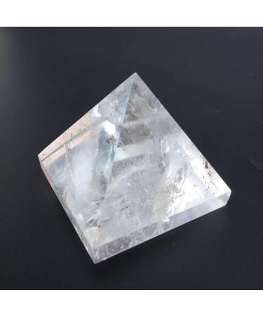 Natural Clear Quartz Crystal Stone Transparent Crystal Pyramid - Buy Online on GoSupps.com
