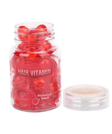 Hair Care Vitamin Capsules for Damage Repair & Frizz Control - Moisturizing Essential Oil for Elasticity & Strength - Buy Online on GoSupps.com