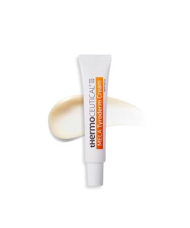 tHermoCEUTICAL MELA Tyroderm Cream - Brighening Evening Out Skin Tone Relieves Skin Damagaed Brightening Formula Soft Texture Quick Absorption Moist Finish 0.52 fl.oz