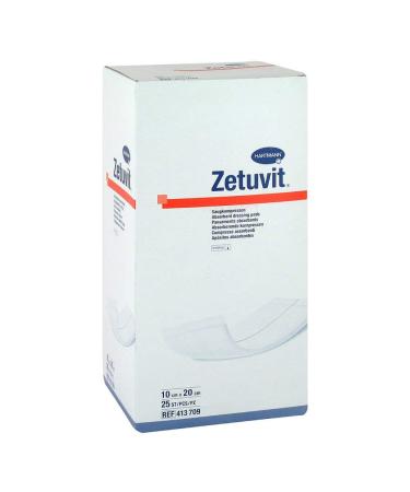 Zetuvit suction compress sterile 10x20 cm