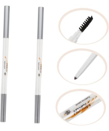 Healeved 2pcs Eyebrow Makeup Pen Makeup Tool Makeup Pencils Eyebrow Pencil Brown Waterproof 1 count (Pack of 1) Assorted Color - Buy Online on GoSupps.com