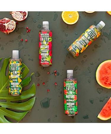 Faith in Nature Blueberry Care - Vegan Moisturizing Hair Shampoo Paraben & SLS Free 400ml for All Hair Types - Buy Online on GoSupps.com