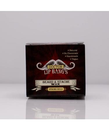 Doctor Lip Bang's Beard and Stache Wax 2 fl oz - Premium Grooming Product for Men | International Shipping Available - Buy Online on GoSupps.com