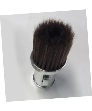 DOITOOL Body Powder Brush Broken Barber Brush Neck Duster Powder Applicator Hairdressing Brush Hairdressing Cleaning Brush Bronzer Brush for Face Neck Cleaning Brush Man Major Plastic 13.5x6cm Silver - Buy Online on GoSupps.com