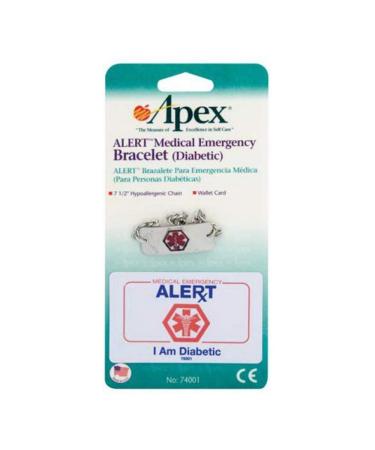 Apex I Am Diabetic Bracelet