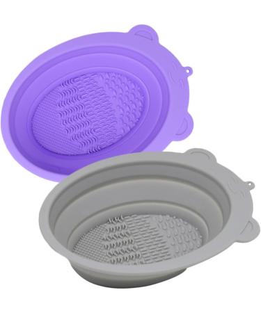 Ipetboom 6 Pcs Makeup Brush Cleaning Pad Brush Cleaner Tool Hair Brush Cleaner Makeup Scrubber Mat Silicone Brush Cleaning Cup Make up Brush Cleaner Silica Gel Brush Pad Travel Cosmetic 14x11cmx3pcs Assorted Color 1x3pcs - Buy Online on GoSupps.com