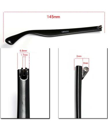 Rijpex Glasses Bone - Leopard Pattern Ear Bracket Holder & Replacement Arms | Sunglasses Repair Set & Spare Parts - Buy Online on GoSupps.com