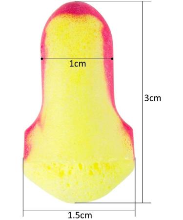 Halovie Earplugs for Sleep - 50 Pairs of Foam Hearing Protection with SNR 35dB | Soft Noise Suppression Earplugs - Buy Online on GoSupps.com