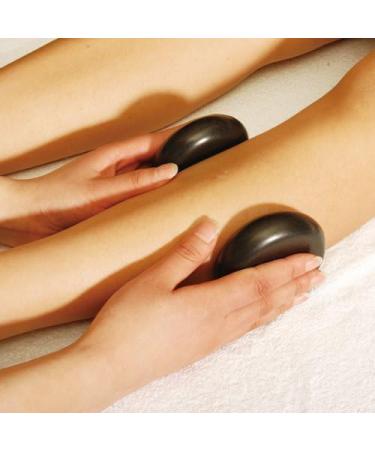 OKSANO 16-Piece Basalt Massage Stone Set | Ideal for Spas Massage Therapy & Relaxation - International Shipping Available - Buy Online on GoSupps.com