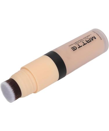 Liquid Foundation Liquid Makeup Base Full Coverage Long Lasting Built-in Brush Oil Breathable Skin Care (03) - Buy Online on GoSupps.com