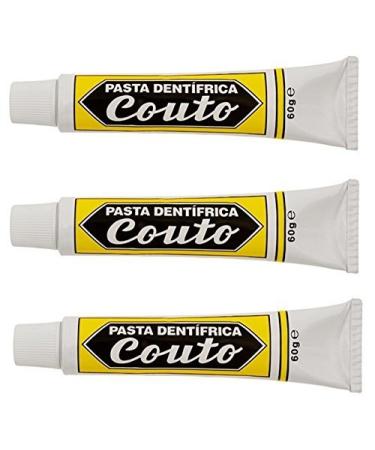 Pasta Dentifrica Couto Medical Toothpaste 2 Oz  3 Boxes
