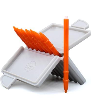 32-Pcs 1.5mm Starkey Hearing Aid Ear Wax Guard Filters & Cleaning Tool - Compatible with Starkey Widex Hearing Aids - Includes Brush, Long & Short Needle - 4-Pack Gray Case + Maintenance Kit - Buy Online on GoSupps.com