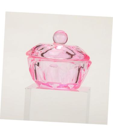 FRCOLOR 10 Pcs Small Glass Dish for Monomer Dappen Dish for Acrylic Nails Dappen Dish Bowl Nail Tips Clear Monomer Holder Stained Glass Colored Glass Dappen Bowl Pink Liquid Vegetable Bowl 4.2x4.2cmx5pcs Pinkx5pcs - Buy Online on GoSupps.com