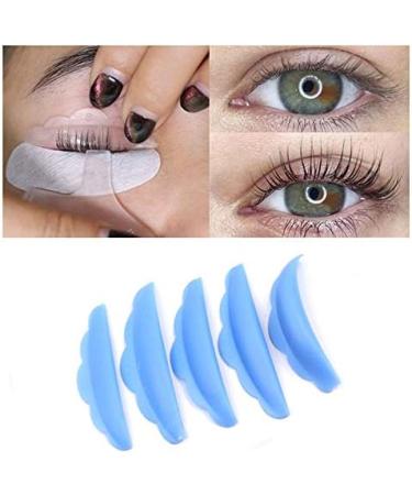 Jeenuuder 20 Pairs Eyelash Lift Silicone Pads Set Eye Lash Extension Lift Perming Kit Tool Curl Pads(Blue) - Buy Online on GoSupps.com
