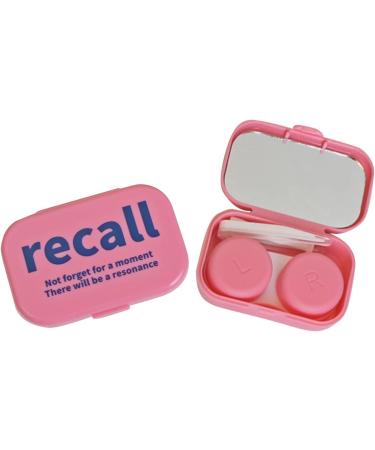 Buy Aieibuy Colorful Contact Lens Container Set - Cute & Compact Storage for Travel - Outdoor Use - Beige - Buy Online on GoSupps.com