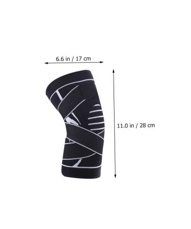 NOLITOY Sports Compression Knee Brace - Breathable Knee Support Sleeve for Weightlifting Volleyball Running and Fitness | Optimal Knee Pads for Basketball & Riding - Buy Online on GoSupps.com