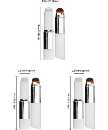 Gcngifrg Korean Color Changing Foundation Stick with Brush Head V White Cover Cream for Full to Medium Coverage All Skin Types Nongreasy Base Makeup Natural - Buy Online on GoSupps.com