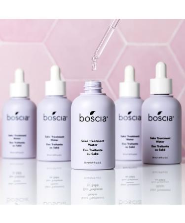 BOSCIA Sake Treatment Water Serum - Vegan Cruelty-Free Hydrating Facial Serum with Vitamin B3 & Rice Ferment - Natural Clean Skincare (1.79 Fl Oz - Buy Online on GoSupps.com
