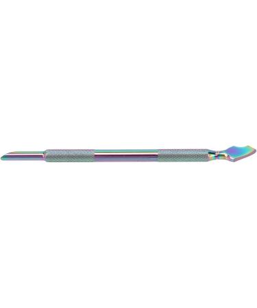 Cuticle Pusher Dual Sided Remover Cleaner Cuticle Pusher Edge Spoon Shaped Stainless Steel Manicure Nail Art Tool - Buy Online on GoSupps.com