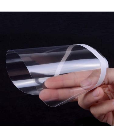 DUTWROY Disposable Face Eye Shield Visors 50 PCS - Transparent Microblading & Permanent Makeup Shower Shields for Salon Supplies - Buy Online on GoSupps.com