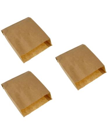 ULTECHNOVO 300 Pcs Candy Christmas Crackers Christmas Sweets Food Paper Bags Stocking Stuffer Chocolate Kraft Paper Bags Chocolate for Stocking Stuffers Little Gift Bags Organ Bag Food Grade As Shownx3pcs Mx3pcs