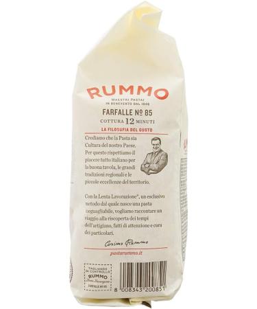 Rummo Farfalle Pasta No.85 500 g (Pack of 3) - Buy Online on GoSupps.com