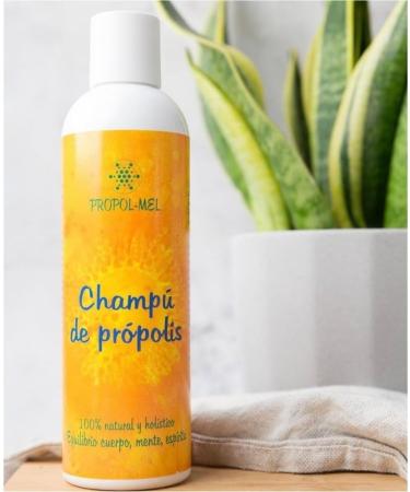 Propol-Mel - Natural Propolis Shampoo 250 ml | Neutral pH | Regenerative and Moisturizing Care | Certified Organic | Made in Spain | Softens Gives Shine and Volume | Protects the Scalp - Buy Online on GoSupps.com