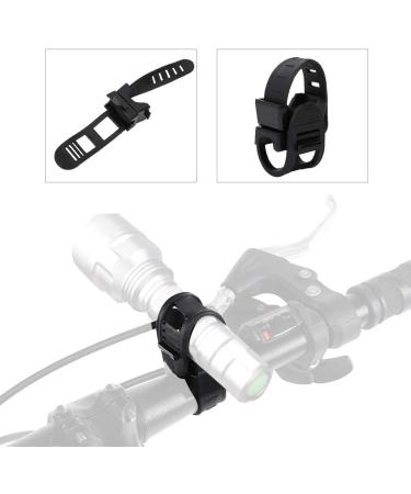 OUKENS 360 Degree Rotatable Bicycle Flashlight Mount | Universal Bike Headlight & Taillight Holder - Buy Online on GoSupps.com
