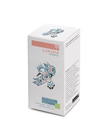 Luksha Cosmetics Multi-Action Face Cream with Peptides Vitamin C CoQ10 30 ml