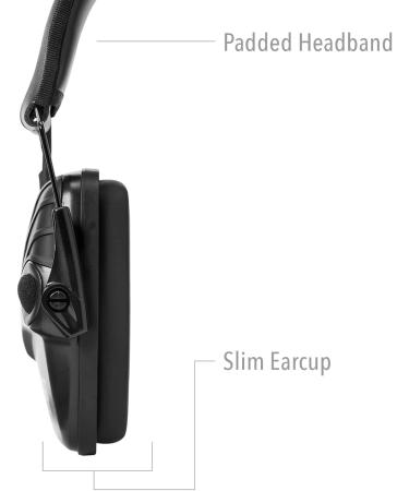 Honeywell Howard Leight Impact Sport Electronic Shooting Earmuff - Black Adult - Buy Online on GoSupps.com