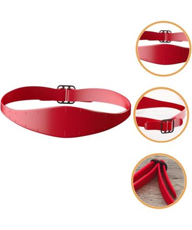 Ipetboom Haircut Shaving Template Hair Cutting Fade Guide Adjustable Hair Cutting Guide Hair Fade Guide for Men Adjustable Haircut Guide Red Neckline Silica Gel Headband Man - Buy Online on GoSupps.com