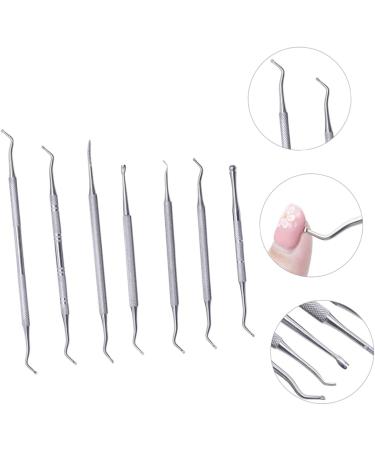 minkissy 1 Set Manicure Tools Metal Nail Pusher Cuticle Remover Cuticle Tool Precision Fine Point Nail Cuticle Trimmer for Craft Cuticle Stick Putter Stainless Steel Exfoliating - Buy Online on GoSupps.com