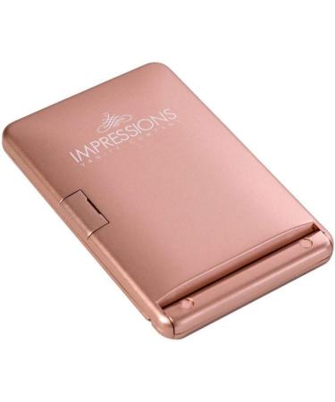 Touchup Dimmable LED Compact Mirror - Rose Gold | Impressions Vanity - Buy Online on GoSupps.com