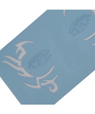 Eco-Friendly Reusable Face Stencil for Makeup & Face Painting | Perfect for Birthday Parties & Stage Performances - Buy Online on GoSupps.com