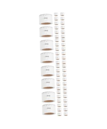 MAGICLULU 200 Pcs Eyebrow Stencil Kit Professional Eyebrow Line Make up Kits Major Supplies Paper White