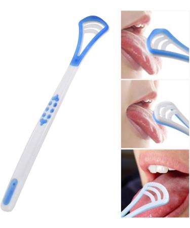 Buy Tongue Brush & Scraper - Effective Mouth Hygiene Tool for Healthy Care | Eco-Friendly Green - Buy Online on GoSupps.com