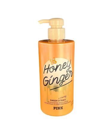Victoria's Secret PINK Honey Ginger Gift Set - Body Lotion Body Scrub Sponge & Soap Tray - International Shipping Available - Buy Online on GoSupps.com