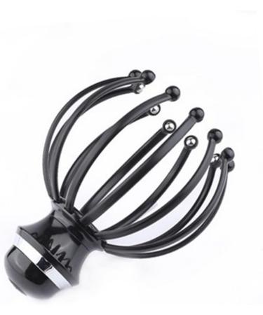 Fomiyes Scalp Massager | Relaxing Head Massager & Hair Brush for Women | Black Scalp Brush 17.6x13.7 - Buy Online on GoSupps.com