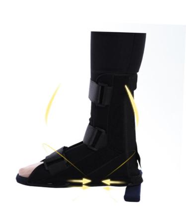 FRCOLOR Foot Support Sprains Boot | Foot Stabiliser for Kids & Adults | Adjustable Black Wooden Boot Support - Buy Online on GoSupps.com