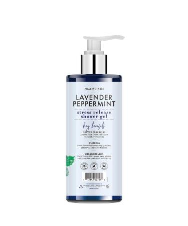 Stress Relief Lavender & Peppermint Shower Gel - 32oz Body Wash for Relaxation | International Shipping - Buy Online on GoSupps.com