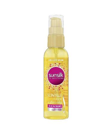 Sunilk spark oil sun oil blunt and blunt hair looks frizzy and protects against sun rays with argan oil maintains and donates intense moisture 75 ml
