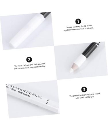 FOMIYES Eye Line Pencils 24pcs Eyeliner Pencil Black Pencil Wooden Makeup Liquid Eye Liner Makeup Supply Girl Make up Gel - Buy Online on GoSupps.com
