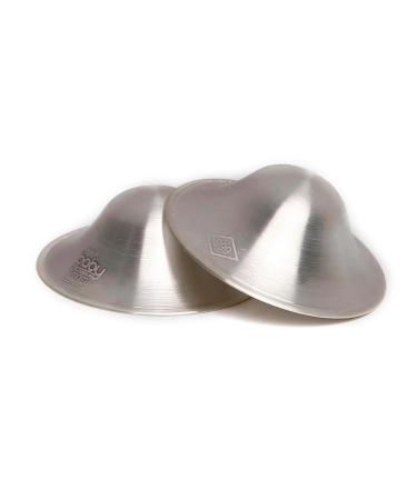 ebebek baby mom 999 Pure Sterling Silver Nursing Cups Nipple Shields for Soothing Sore Breasts Nickel-Free Nursing Mom Newborns Breastfeeding Breast Shields Nipple Guards